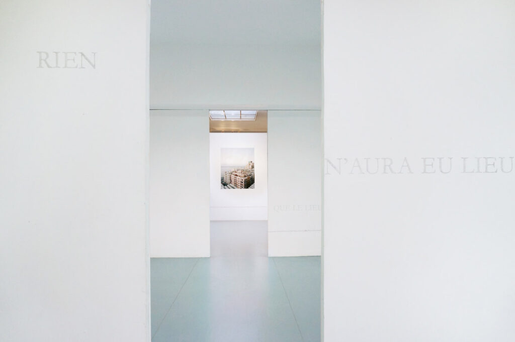 Rien n’aura eu lieu – Expo personnelle – La secu